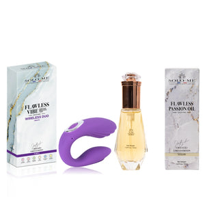Vibe wireless Duo & Passion Oil Bundle
